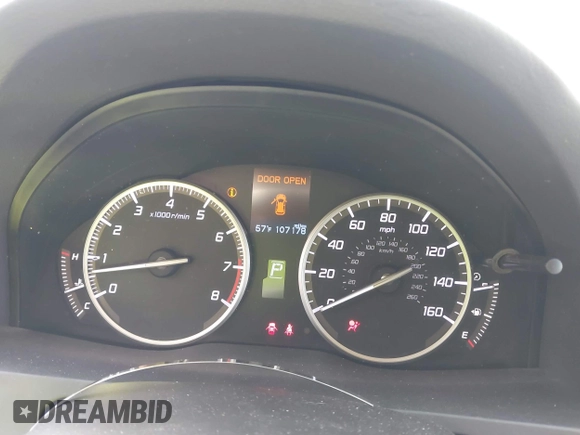 2015 Acura RDX Tech Pkg with VIN 5J8TB4H57FL010760, listed as a IAAI auction lot 41819346 with 107,178 mi miles. Bid and sale history available at carsss.com. Image 7.