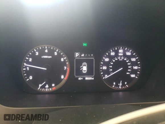 2016 Hyundai Sonata Eco z VIN 5NPE24AA1GH434729, wystawiony jako Copart lot #44836675 z przebiegiem 66 220 mil mil oraz Szkoda całkowita • Salvage title. Historia ofert i sprzedaży dostępna na DreamBid. Obrazek 9.