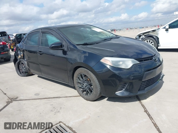 2015 Toyota Corolla L with VIN 5YFBURHE3FP307047, listed as a IAAI auction lot 41525250 with 181,605 mi miles and . Bid and sale history available at DreamBid. Image 1.