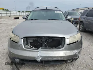 2005 Infiniti FX with VIN JNRAS08W65X207997, listed as a Copart auction lot 58434895 with 214,827 mi miles and Salvage title. Bid and sale history available at DreamBid. Image 5.