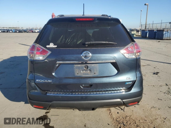 2014 Nissan Rogue SL with VIN 5N1AT2MT1EC815837, listed as a Copart auction lot 88888635 with 93,069 mi miles and Salvage Title. Bid and sale history available at carsss.com. Image 6.