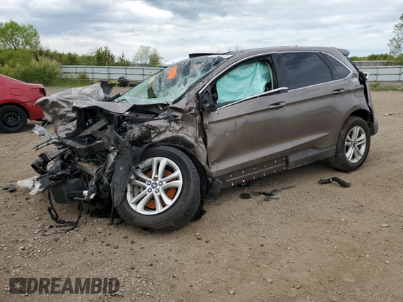 2019 Ford Edge SEL with VIN 2FMPK4J9XKBC64000, listed as a Copart auction lot 56678125 with Not provided miles and Salvage title. Bid and sale history available at DreamBid. Image 1.