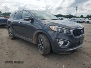 2018 Kia Sorento EX z VIN 5XYPHDA59JG400921, wystawiony jako Copart lot #56430855 z przebiegiem 151 075 mil mil oraz Szkoda całkowita • Salvage title. Historia ofert i sprzedaży dostępna na DreamBid. Obrazek 4.