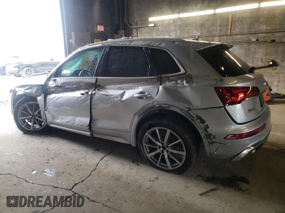 2022 Audi SQ5 Premium Plus with VIN WA1B4AFY4N2107509, listed as a Copart auction lot 63308783 with Not Provided miles and . Bid and sale history available at DreamBid. Image 2.