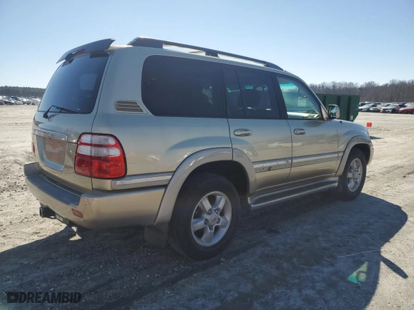 2004 Toyota Land Cruiser with VIN JTEHT05J842057502, listed as a Copart auction lot 45889635 with 193,701 mi miles and Clean Title. Bid and sale history available at carsss.com. Image 3.