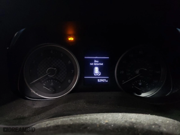 2019 Hyundai Elantra SEL with VIN 5NPD84LF1KH465863, listed as a Copart auction lot 48281685 with 52,907 mi miles and Salvage Title. Bid and sale history available at carsss.com. Image 9.