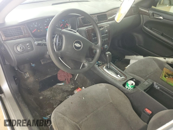 2012 Chevrolet Impala LS Fleet with VIN 2G1WF5E39C1117019, listed as a Copart auction lot 62472985 with 221,118 mi miles and Salvage title. Bid and sale history available at DreamBid. Image 8.