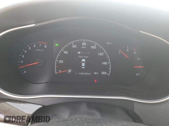 2016 Kia Cadenza Premium with VIN KNALN4D79G5207123, listed as a Copart auction lot 69217484 with 126,233 mi miles and Salvage Title. Bid and sale history available at carsss.com. Image 9.