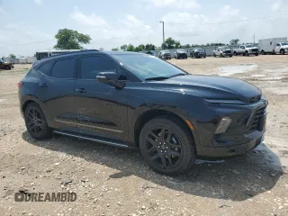 2023 Chevrolet Blazer RS с VIN 3GNKBERS5PS228459, выставлен на аукционе Copart как лот 54530205 с пробегом 9 379 миль миль и Списание • Salvage title. История ставок и продаж доступна на DreamBid. Изображение 4.