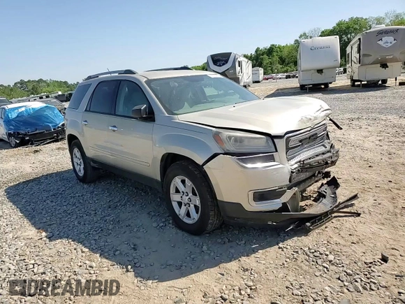 2014 GMC Acadia SLE with VIN 1GKKRPKD5EJ306477, listed as a Copart auction lot 53550825 with 89,987 mi miles and Salvage title. Bid and sale history available at DreamBid. Image 14.