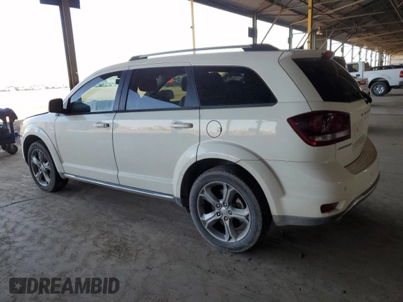 2017 Dodge Journey Crossroad Plus z VIN 3C4PDCGG2HT617762, wystawiony jako Copart lot #56905505 z przebiegiem 112 072 mil mil oraz Szkoda całkowita • Salvage title. Historia ofert i sprzedaży dostępna na DreamBid. Obrazek 2.