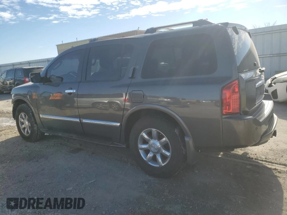 2007 Infiniti QX56 with VIN 5N3AA08C27N806356, listed as a Copart auction lot 83787164 with 303,856 mi miles and Salvage Title. Bid and sale history available at carsss.com. Image 2.