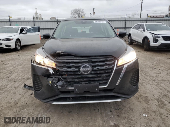 2024 Nissan Kicks S with VIN 3N1CP5BV8RL558261, listed as a Copart auction lot 41399465 with 4,132 mi miles and Salvage Title. Bid and sale history available at DreamBid. Image 5.
