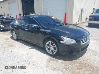2012 Nissan Maxima SV with VIN 1N4AA5AP0CC855171, listed as a IAAI auction lot 42385030 with 104,453 mi miles and . Bid and sale history available at DreamBid. Image 1.