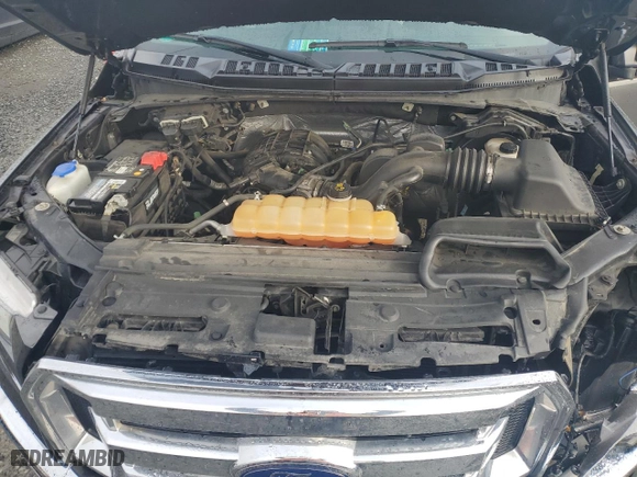 2017 Ford F-150 XL with VIN 1FTEW1E81HFA36586, listed as a Copart auction lot 48233455 with 128,128 mi miles and Salvage Title. Bid and sale history available at carsss.com. Image 13.
