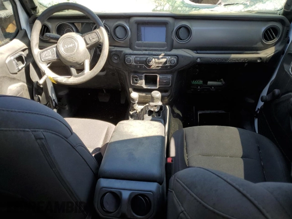 2023 Jeep Wrangler Sport S with VIN 1C4HJXDG0PW638871, listed as a Copart auction lot 47102315 with Not Provided miles and Clean Title. Bid and sale history available at DreamBid. Image 8.