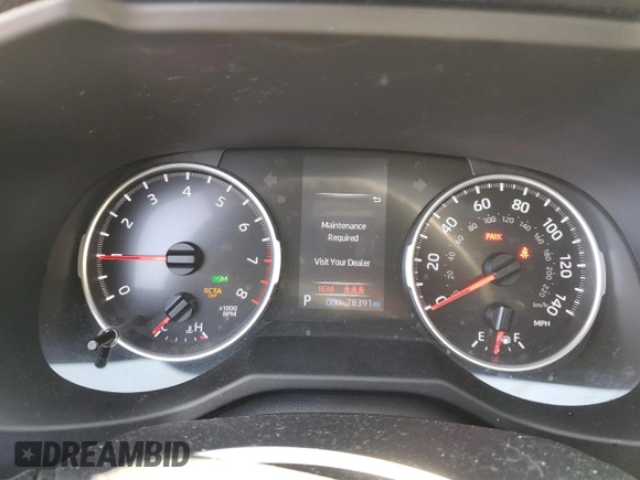2019 Toyota RAV4 XLE with VIN 2T3W1RFV7KC023239, listed as a Copart auction lot 52410125 with 78,391 mi miles and Salvage Title. Bid and sale history available at carsss.com. Image 9.
