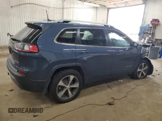 2020 Jeep Cherokee Limited with VIN 1C4PJMDX0LD530878, listed as a Copart auction lot 52592785 with 72,509 mi miles and Salvage title. Bid and sale history available at DreamBid. Image 3.