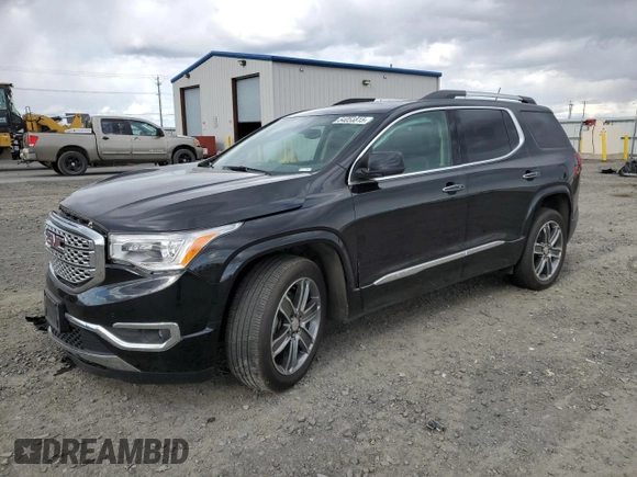 2019 GMC Acadia Denali with VIN 1GKKNXLS0KZ220189, listed as a Copart auction lot 54053815 with 48,068 mi miles and Salvage Title. Bid and sale history available at carsss.com. Image 1.
