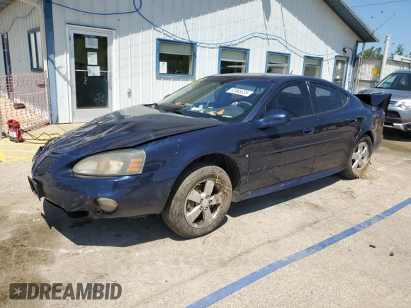 2008 Pontiac Grand Prix with VIN 2G2WP552X81103699, listed as a Copart auction lot 61565325 with 130,886 mi miles and Salvage title. Bid and sale history available at DreamBid. Image 1.