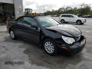 2010 Chrysler Sebring LX with VIN 1C3BC4EB6AN202724, listed as a Copart auction lot 79760744 with 43,318 mi miles and Non Repairable. Bid and sale history available at carsss.com. Image 4.