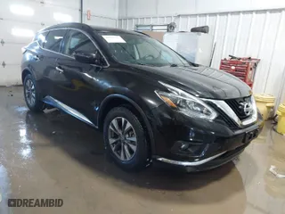 2018 Nissan Murano S with VIN 5N1AZ2MH6JN148045, listed as a IAAI auction lot 41591247 with NaN miles. Bid and sale history available at carsss.com. Image 1.