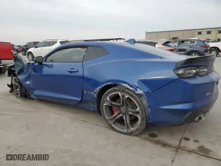 2021 Chevrolet Camaro 2SS with VIN 1G1FH1R72M0134385, listed as a Copart auction lot 45346705 with 28,201 mi miles and Salvage Title. Bid and sale history available at carsss.com. Image 2.