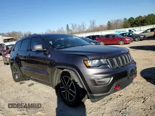 2021 Jeep Grand Cherokee Trailhawk with VIN 1C4RJFLG5MC627975, listed as a Copart auction lot 83080204 with 83,642 mi miles and Salvage Title. Bid and sale history available at carsss.com. Image 12.