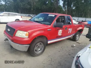 2006 Ford F-150 STX z VIN 1FTRX14W76FB46618, wystawiony jako Copart lot #64264655 z przebiegiem 156 615 mil mil oraz Szkoda całkowita • Salvage title. Historia ofert i sprzedaży dostępna na DreamBid. Obrazek 1.