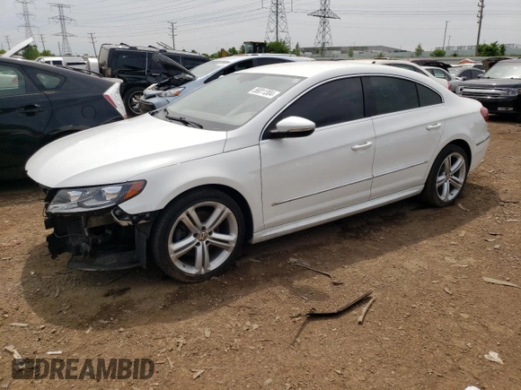 2016 Volkswagen CC Sport with VIN WVWBN7AN7GE501087, listed as a Copart auction lot 56011304 with 66,512 mi miles and Salvage Title. Bid and sale history available at carsss.com. Image 1.