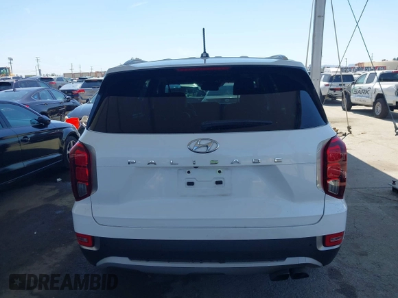 2020 Hyundai Palisade SEL z VIN KM8R44HEXLU128533, wystawiony jako IAAI lot #42094411 z przebiegiem 61 366 mil mil oraz . Historia ofert i sprzedaży dostępna na DreamBid. Obrazek 17.