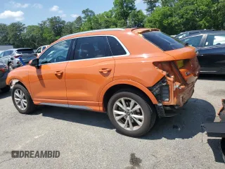 2023 Audi Q3 S line Premium with VIN WA1DECF33P1077028, listed as a Copart auction lot 56289525 with 50,014 mi miles and Salvage title. Bid and sale history available at DreamBid. Image 2.