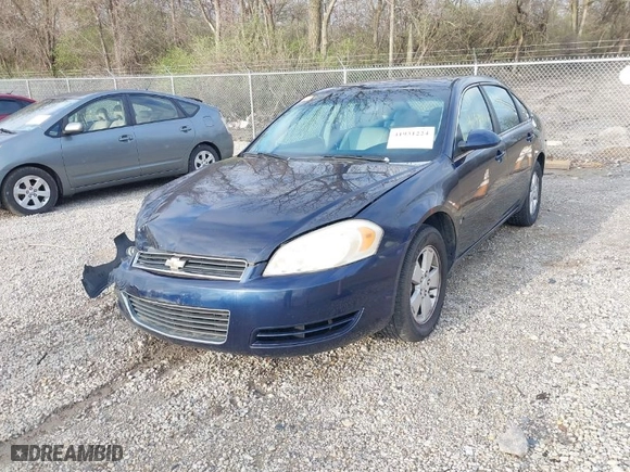 2008 Chevrolet Impala LT with VIN 2G1WT58KX89161518, listed as a IAAI auction lot 41931224 with 166,388 mi miles. Bid and sale history available at carsss.com. Image 2.