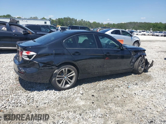 2018 BMW 3 Series 330i xDrive with VIN WBA8D9C54JEM35107, listed as a Copart auction lot 55878485 with 65,211 mi miles and Salvage title. Bid and sale history available at DreamBid. Image 3.