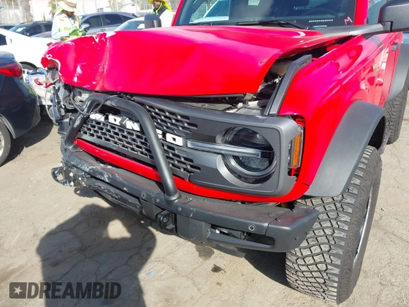 2024 Ford Bronco with VIN 1FMDE9AHXRLA24986, listed as a IAAI auction lot 41710504 with 3,538 mi miles and . Bid and sale history available at DreamBid. Image 17.