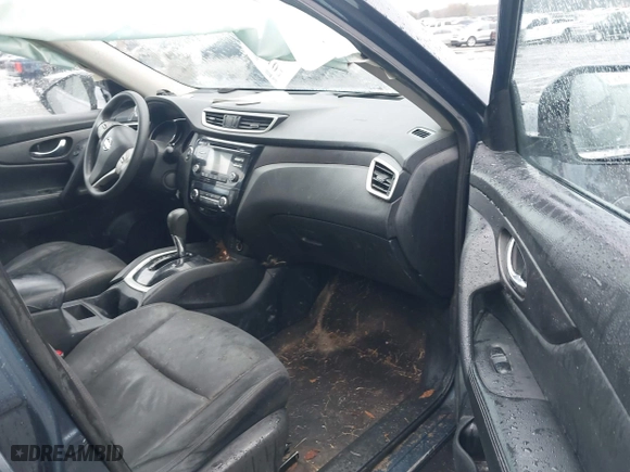 2016 Nissan Rogue S with VIN JN8AT2MV1GW150966, listed as a IAAI auction lot 41440102 with 155,068 mi miles. Bid and sale history available at carsss.com. Image 5.