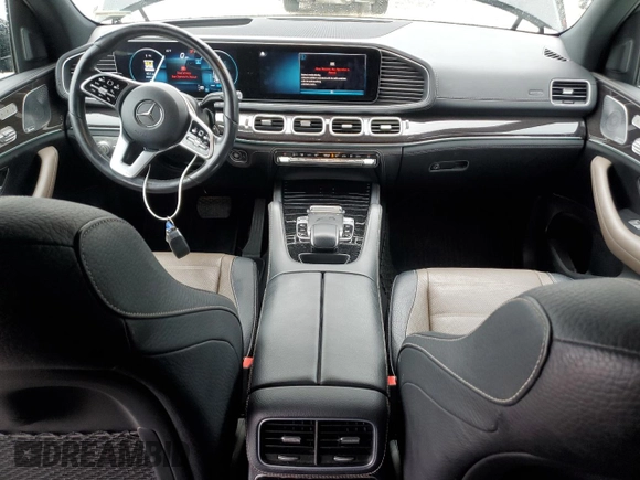 2020 Mercedes-Benz GLE 450 with VIN 4JGFB5KE5LA021446, listed as a Copart auction lot 56061505 with 112,531 mi miles and Salvage title. Bid and sale history available at DreamBid. Image 8.