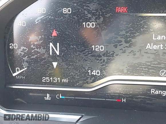 2024 GMC Sierra 1500 AT4 with VIN 1GTUUEE81RZ291215, listed as a IAAI auction lot 42029622 with 25,131 mi miles and . Bid and sale history available at DreamBid. Image 15.
