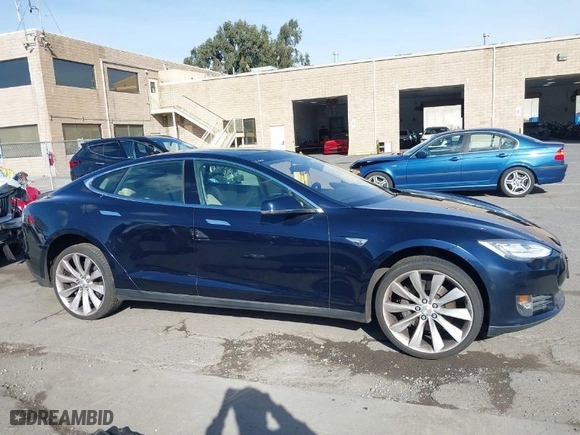 2013 Tesla Model S Performance with VIN 5YJSA1DP5DFP17035, listed as a IAAI auction lot 40895661 with 137,283 mi miles. Bid and sale history available at carsss.com. Image 13.
