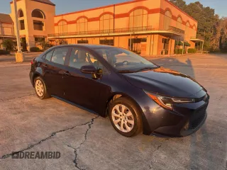 2021 Toyota Corolla LE with VIN JTDEPMAE3MJ123908, listed as a Copart auction lot 77035554 with 45,056 mi miles and Clean Title. Bid and sale history available at DreamBid. Image 1.
