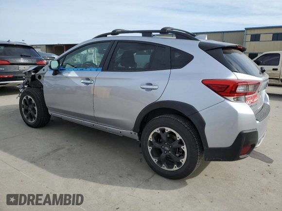 2023 Subaru Crosstrek Premium with VIN JF2GTAPC1P8235998, listed as a Copart auction lot 46813625 with 10,497 mi miles and Salvage title. Bid and sale history available at DreamBid. Image 2.