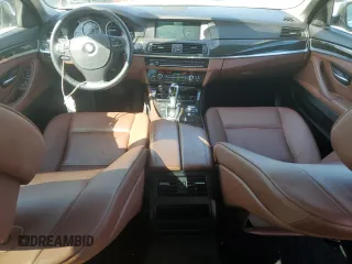 2013 BMW 5 Series 528i with VIN WBAXG5C58DD229195, listed as a Copart auction lot 52193215 with 74,240 mi miles and Salvage Title. Bid and sale history available at carsss.com. Image 8.