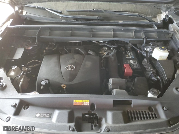 2022 Toyota Highlander Platinum with VIN 5TDFZRBH4NS190039, listed as a Copart auction lot 46864285 with 42,837 mi miles and Salvage Title. Bid and sale history available at carsss.com. Image 12.