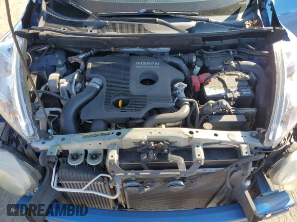 2012 Nissan Juke SL with VIN JN8AF5MR5CT101017, listed as a Copart auction lot 77379394 with 167,659 mi miles and Salvage Title. Bid and sale history available at carsss.com. Image 12.