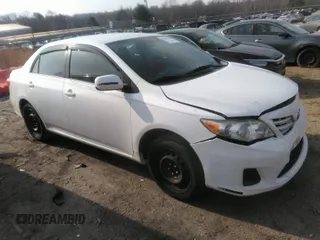 2013 Toyota Corolla L with VIN 2T1BU4EE0DC121177, listed as a IAAI auction lot 41759228 with 129,289 mi miles. Bid and sale history available at carsss.com. Image 1.