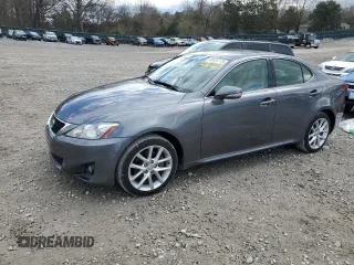2012 Lexus IS 250 with VIN JTHCF5C21C5059392, listed as a Copart auction lot 49623775 with 62,501 mi miles and Salvage Title. Bid and sale history available at DreamBid. Image 1.