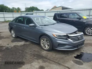 2020 Volkswagen Passat SE with VIN 1VWSA7A34LC021327, listed as a Copart auction lot 61075545 with 39,445 mi miles and Salvage title. Bid and sale history available at DreamBid. Image 4.