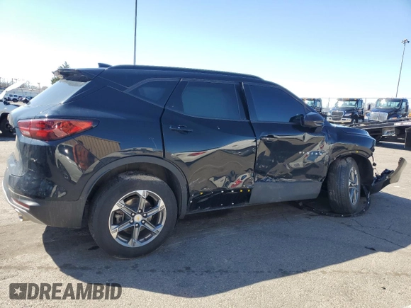 2023 Chevrolet Blazer LT z VIN 3GNKBHR45PS186815, wystawiony jako Copart lot #49468445 z przebiegiem 34 978 mil mil oraz Szkoda całkowita • Salvage title. Historia ofert i sprzedaży dostępna na DreamBid. Obrazek 3.