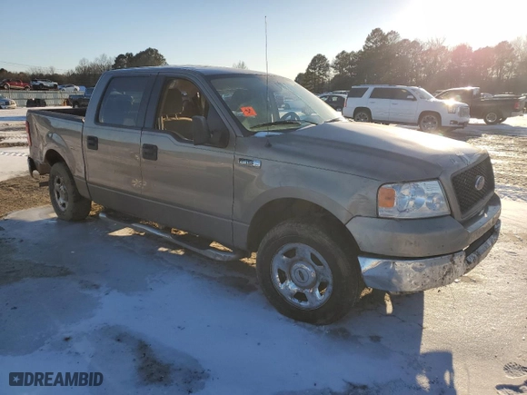 2005 Ford F-150 XLT with VIN 1FTPW12575FB16974, listed as a Copart auction lot 45990215 with 135,882 mi miles and Salvage Title. Bid and sale history available at carsss.com. Image 4.