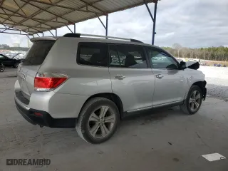 2012 Toyota Highlander Limited with VIN 5TDYK3EH1CS059895, listed as a Copart auction lot 47693105 with 137,250 mi miles and Salvage Title. Bid and sale history available at carsss.com. Image 3.